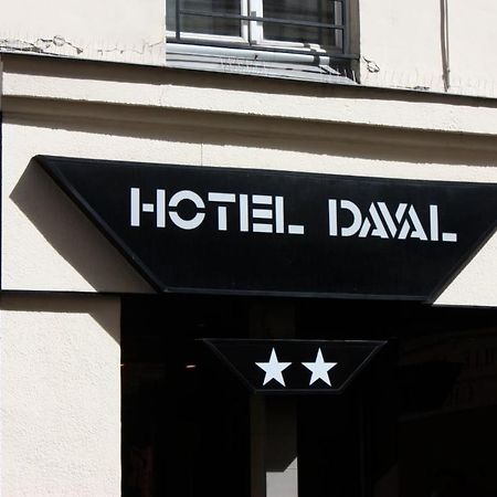 Hotel Daval Paris Exterior foto